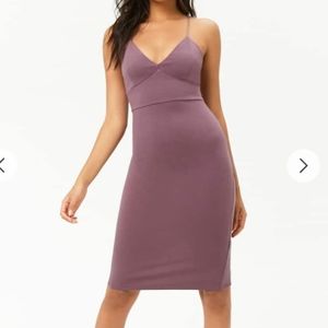 Plum Bodycon Dress